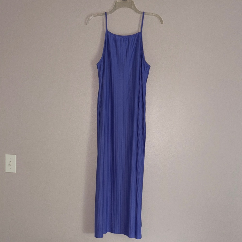 A New Day Elegant Blue Women's Dress